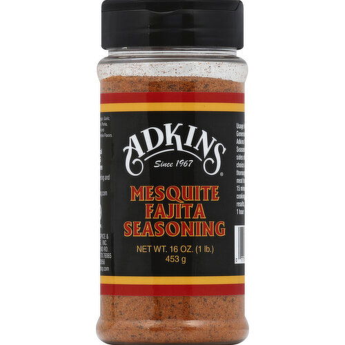 Adkins Seasoning, Fajita, Mesquite