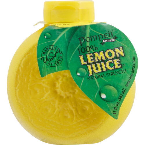 Pompeii 100% Juice, Lemon