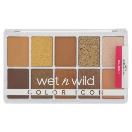 Wet n Wild Eyeshadow, 10-Pan Palette, Call Me Sunshine 1114075