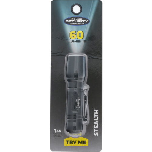 Police Security Flashlights, 60 Lumens