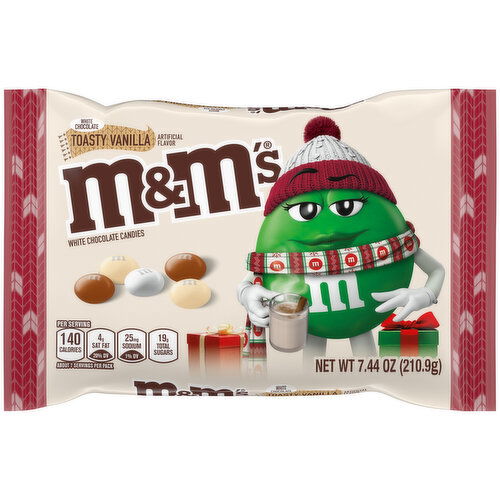 M&M'S M&M'S White Chocolate Toasty Vanilla Holiday Candy