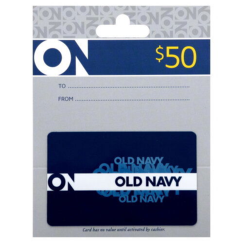 Old Navy Gift Card, $50