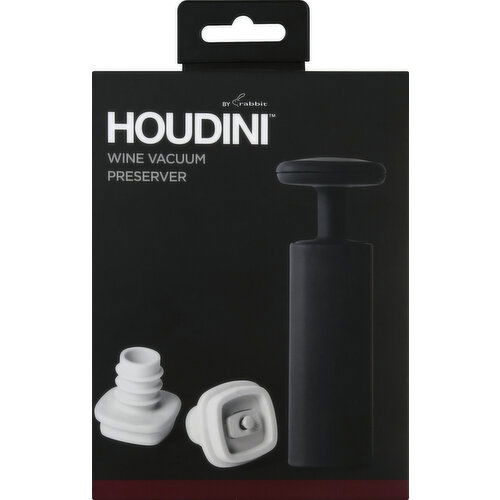 Houdini Wine Vacuum Preserver