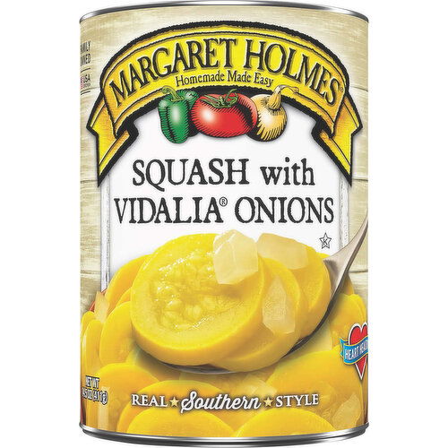 Margaret Holmes Squash with Vidalia Onions