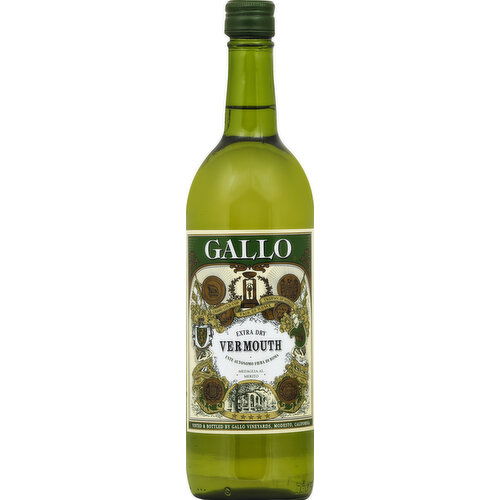 Gallo Vermouth, Extra Dry