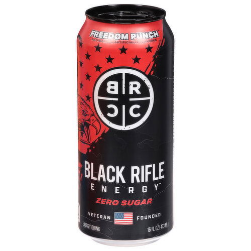 Black Rifle Coffee Company Freedom Punch Energy Drink - 16 Fluid Ounce