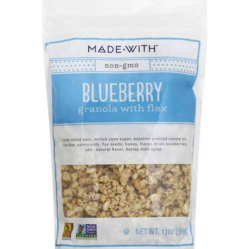 Made With Granola with Flax, Blueberry