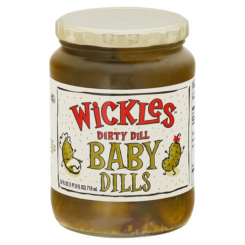 Wickles Pickles, Dirty Dill, Baby Dills