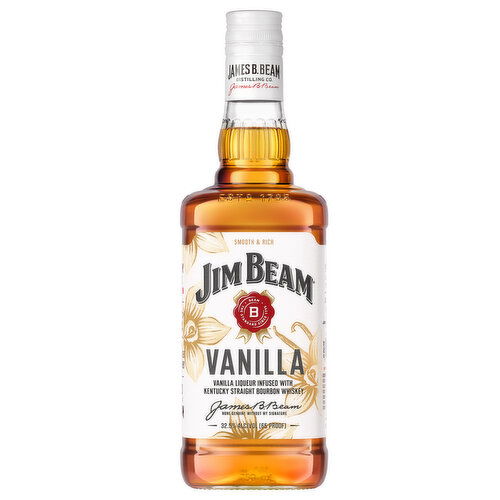 Jim Beam Vanilla Kentucky Whiskey, 750 ml    