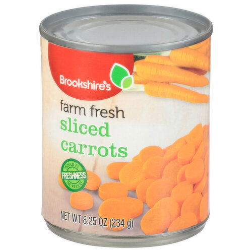 Brookshire's Farm Fresh Sliced Carrots, No Salt Added