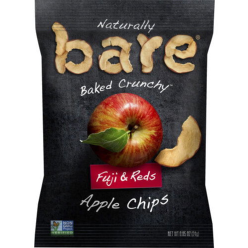 Bare Apple Chips, Fuji & Reds - 0.85 Ounce