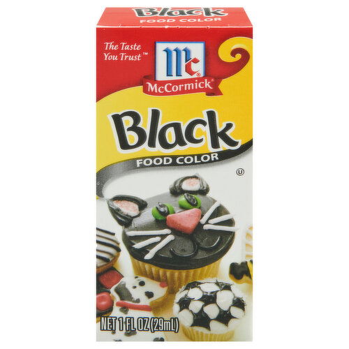 McCormick Black Food Color - 1 Fluid Ounce