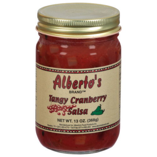 Alberto's Salsa, Tangy Cranberry