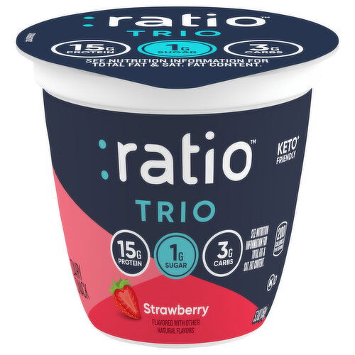 Ratio Dairy Snack, Strawberry