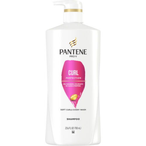 Pantene Shampoo, Curl Protection