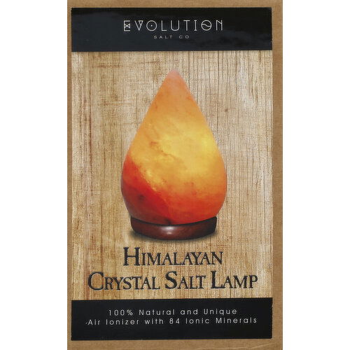 Evolution Salt Lamp, Himalayan Crystal Salt