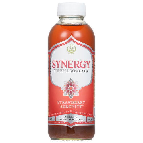 Synergy Kombucha, Strawberry Serenity