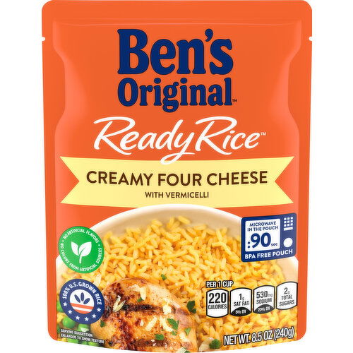 Ben's Original Rice, Creamy Four Cheese with Vermicelli