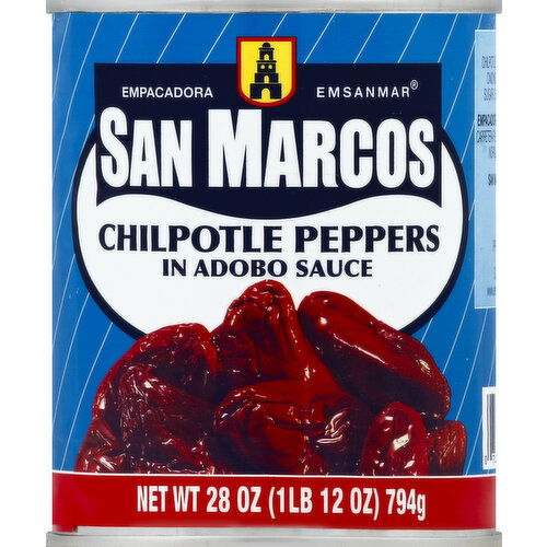 San Marcos Chilpotle Peppers, in Adobo Sauce