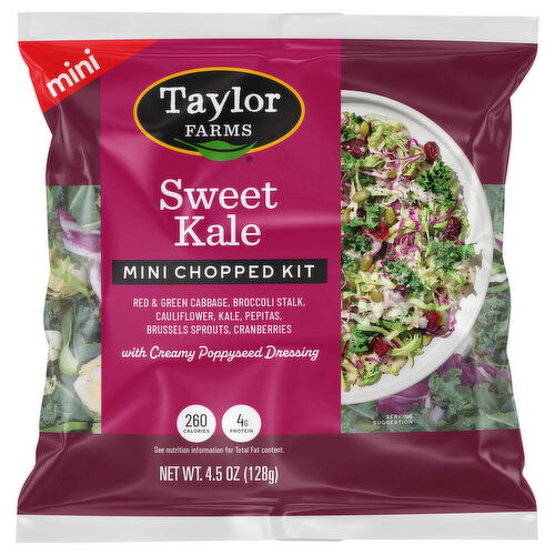 Taylor Farms Sweet Kale Mini Chopped Salad Kit - 4.5 Each