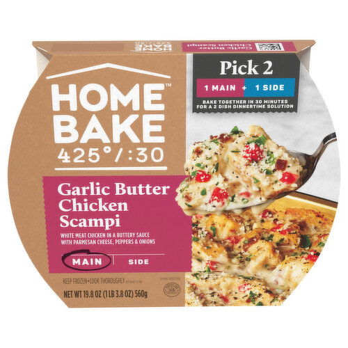 Homebake 425/:30 Scampi, Garlic Butter Chicken