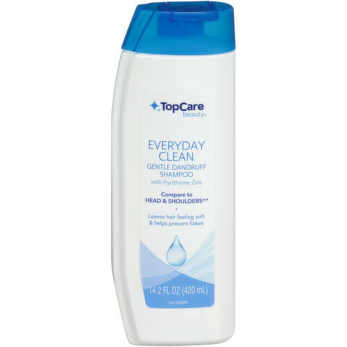 TopCare Everyday Clean Gentle Dandruff Shampoo With Pyrithione Zinc