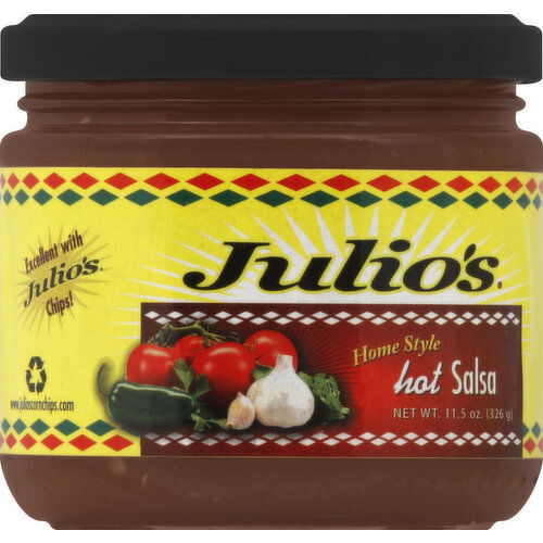 Julios Salsa, Home Style, Hot