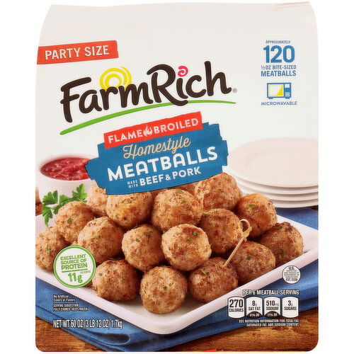 Farm Rich Homestyle Meatballs