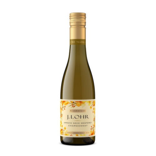 J. Lohr Riverstone Chardonnay California White Wine, 375 ml     - 375 Milliliter