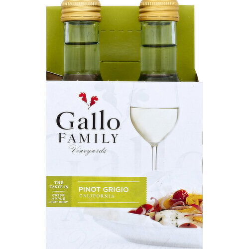 Gallo Family Vineyards Pinot Grigio White Wine 4