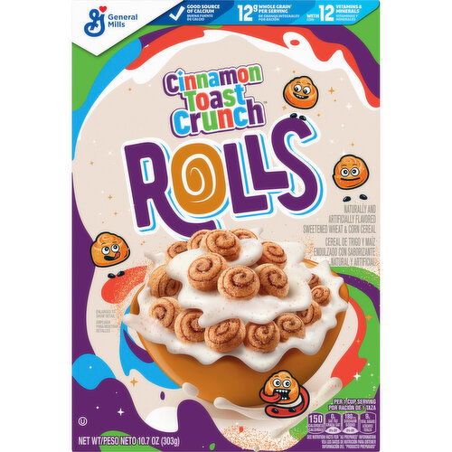 Cinnamon Toast Crunch Rolls Cereal - 10.7 Ounce