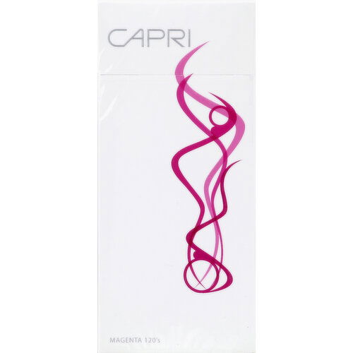 Capri Cigarettes, Magenta 120's - 20 Each