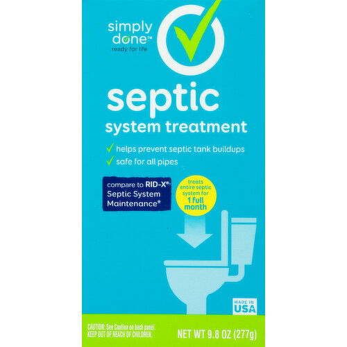 Simply Done Septic System Treatment