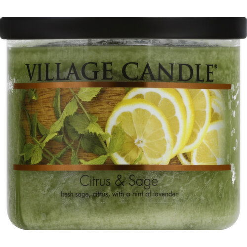 Village Candle Candle, Citrus & Sage