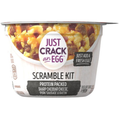 Just Crack An Egg Protein Packed Scramble Kit Breakfast Bowls