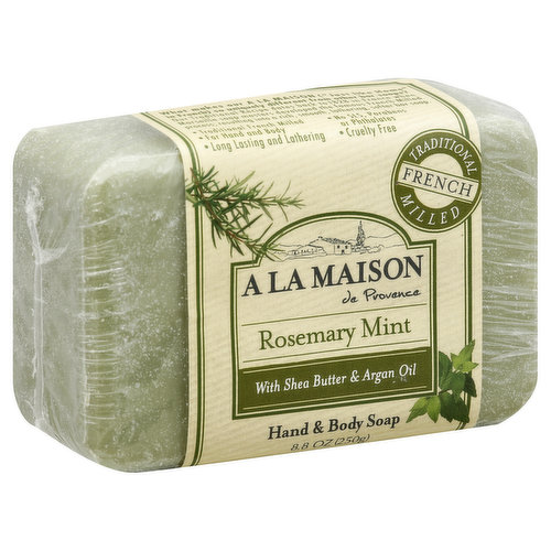 A La Maison Hand & Body Soap, Rosemary Mint