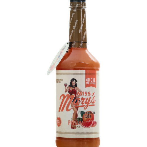 Miss Mary's Fresh Squeezed Elixir, Paloma, Premium Mix