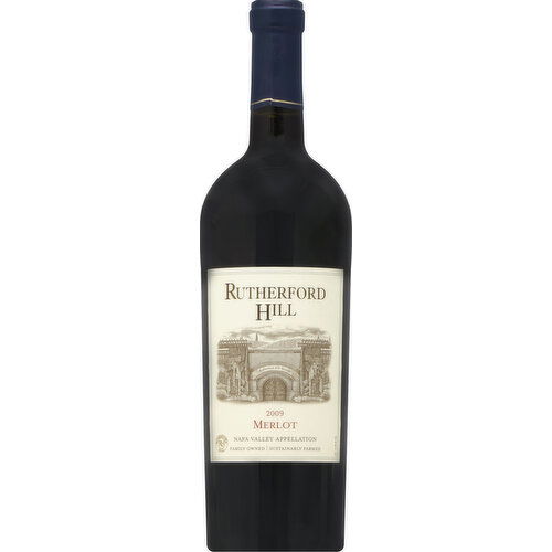 Rutherford Hill Merlot, Napa Valley Appellation, 2009