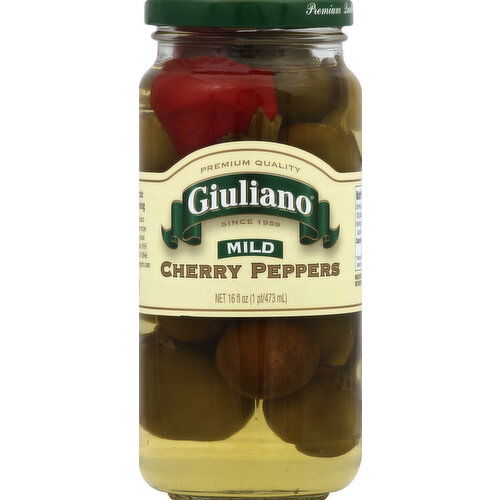 Giuliano Cherry Peppers, Mild