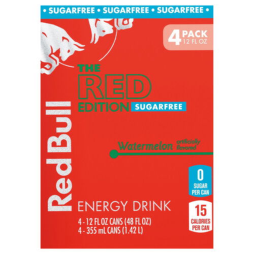 Red Bull Energy Drink, Watermelon, Sugarfree