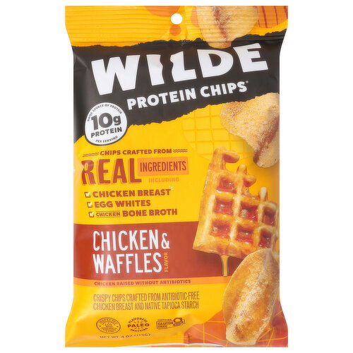 Wilde Protein Chips, Chicken & Waffles Flavor