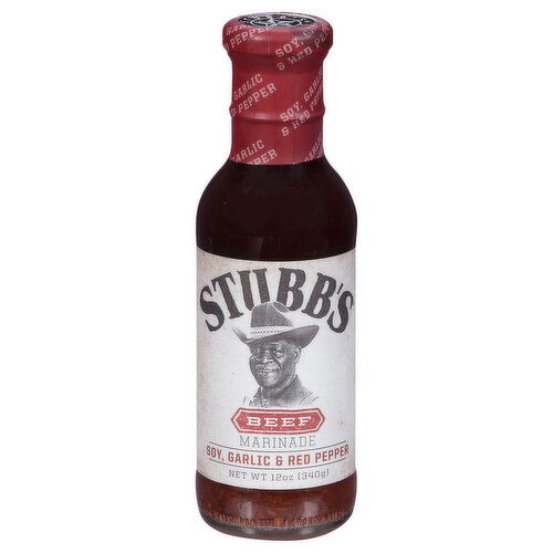 Stubb's Soy, Garlic & Red Pepper Beef Marinade