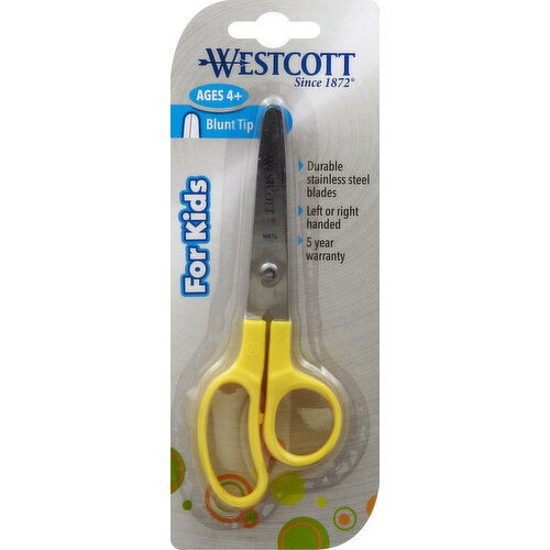 Westcott Scissor, Blunt Tip, for Kids