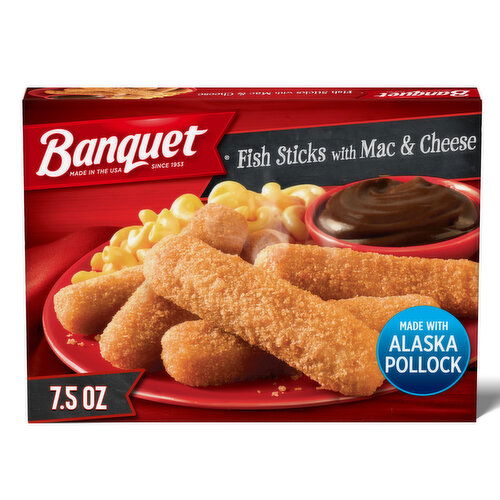 Banquet Fish Sticks With Mac & Cheese