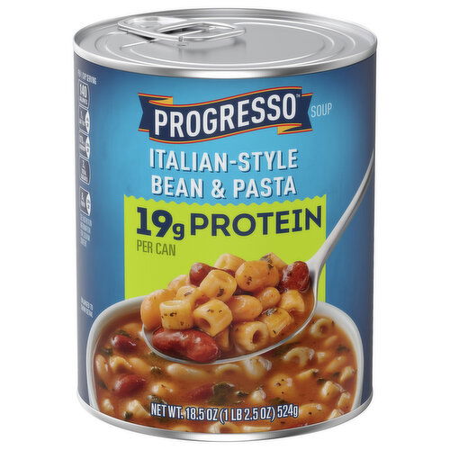 Progresso Italian-Style Bean & Pasta Soup - 18.5 Ounce