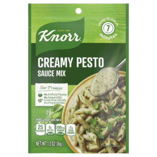 Knorr Sauce Mix, Creamy Pesto