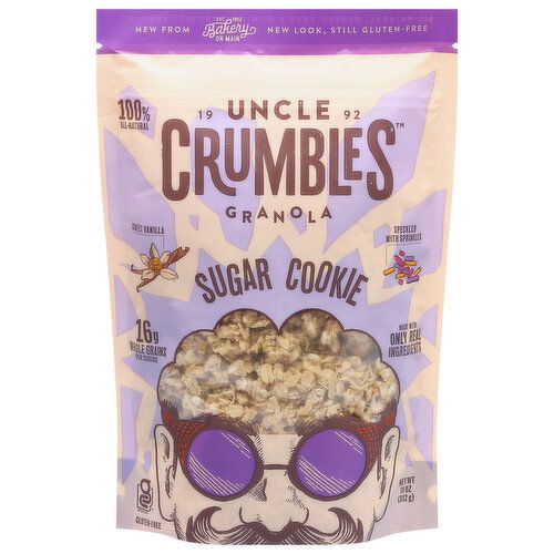 Uncle Crumbles 1992 Granola, Sugar Cookie