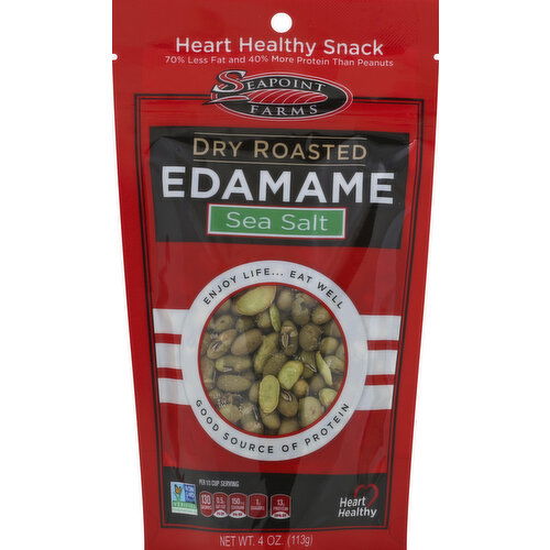 Seapoint Farms Edamame, Sea Salt, Dry Roasted