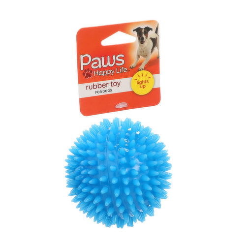 Paws Happy Life Rubber Ball Toy For Dogs