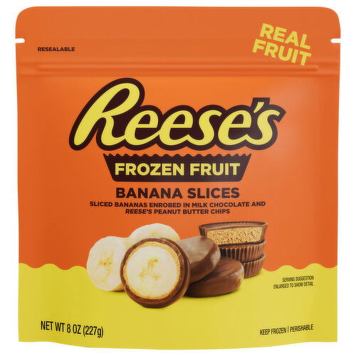 Reese's Frozen Fruit Banana Slices - 8 Ounce